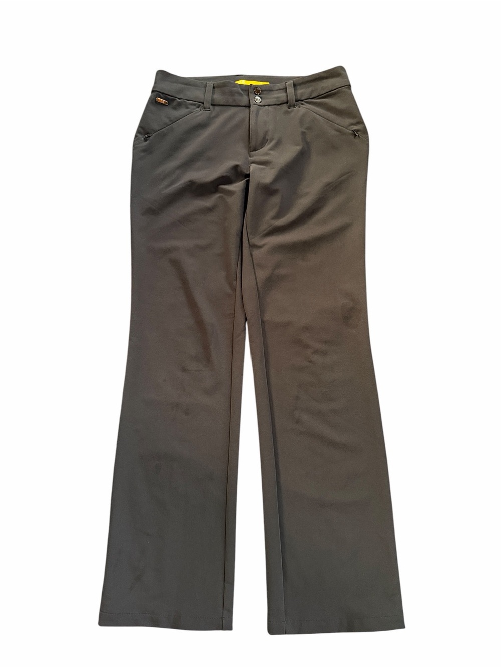 Lolë Black Travel Hiking Straight Leg Pants Sz 8